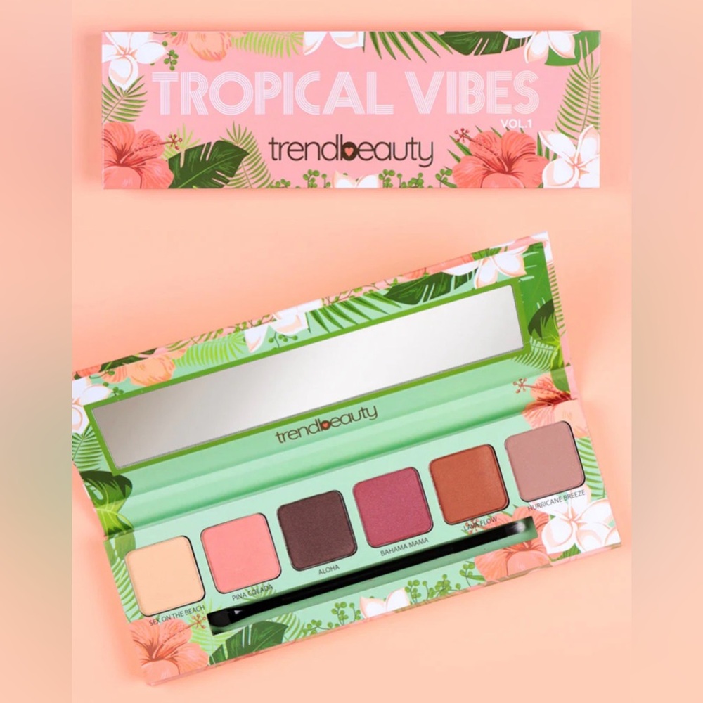Trend Beauty NWT Tropical Vibes Vol. 1 Eyeshadow Palette
